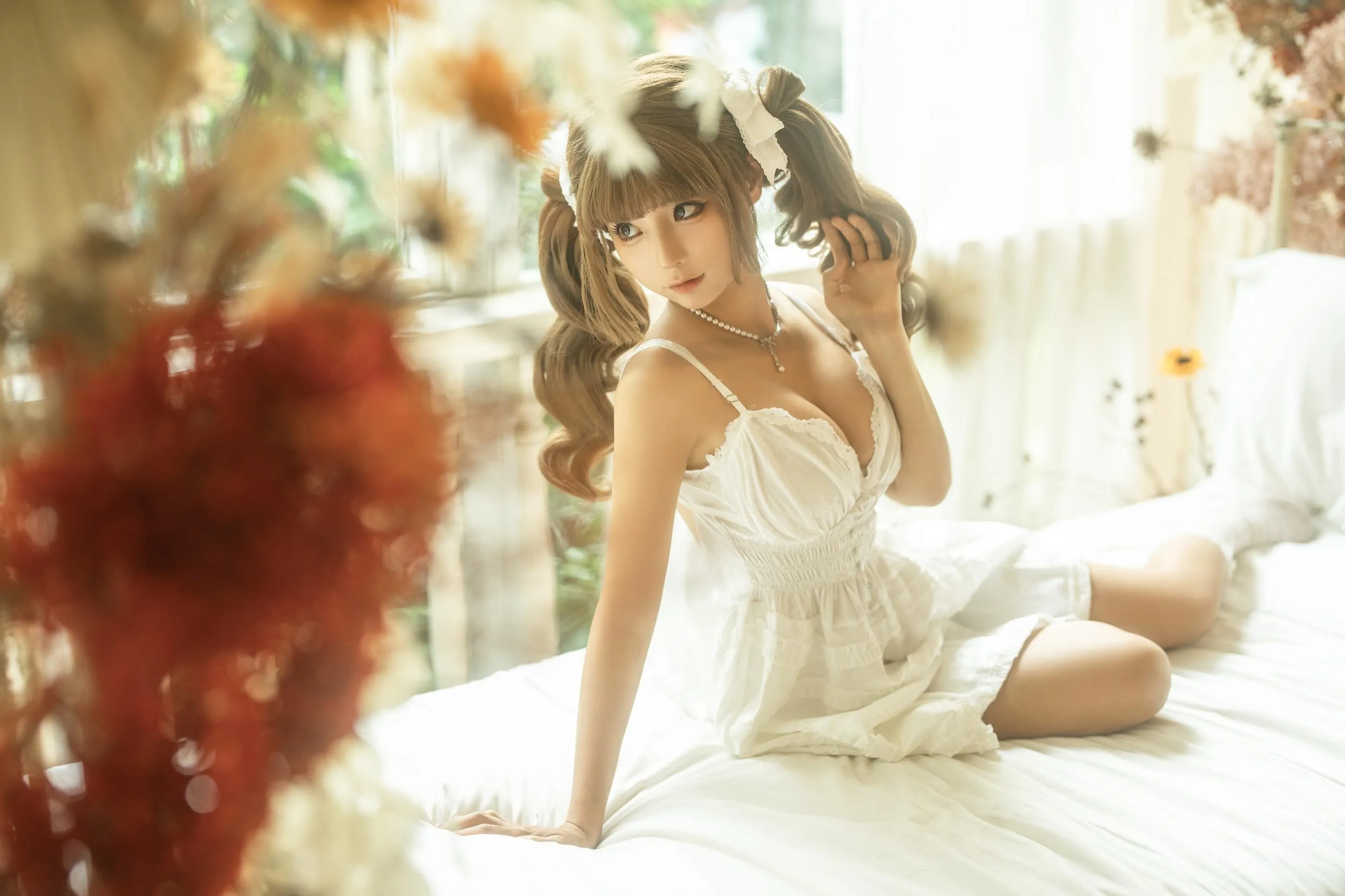 蠢沫沫 – NO.286 三月T3赠品《花床》 [34P]插图5